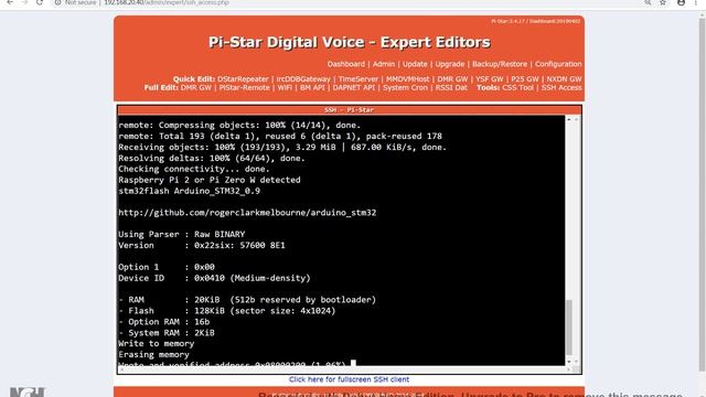 MMDVM Simplex Hotspot Firmware Upgrade - How to do it смотреть онлайн