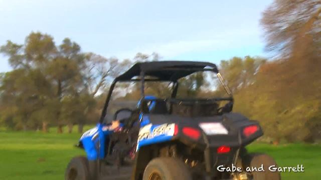 Polaris RZR 170 Crash And Rollover | Gabe And Garrett