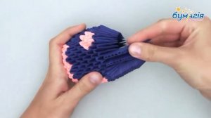 Модульное оригами ракета своїми руками