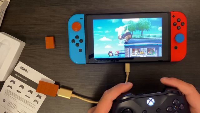 How to Use Xbox Controller With Switch Using #8bitdo #xbox #nintendo смотреть онлайн