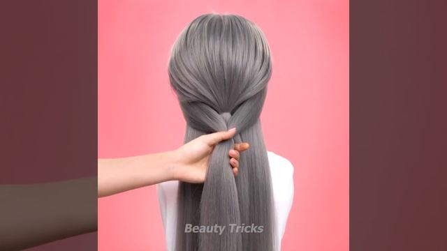 Уроки причесок ? Новая прическа на свадьбу / вечеринку ? Легкая прическа для девушек с длинными смотреть онлайн