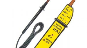 Двухполюсный указатель напряжения.