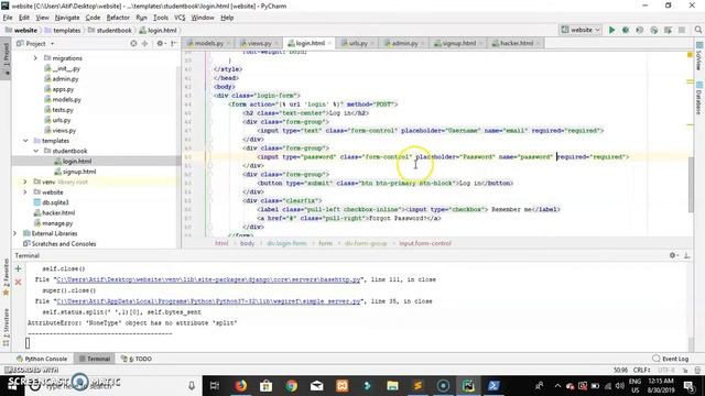 Django Tutorial 24. Form - Login Authentication (urdu/hindi) смотреть онлайн