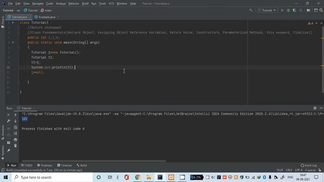 Java Programming Tutorial 21- Return Statement, Objects, Constructors, this(with IDE) (in English) смотреть онлайн
