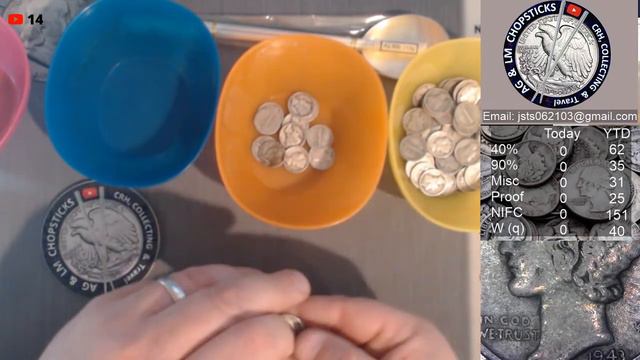 Silver and Proofs Found! Lunchbreak Coin Roll Hunt (CRH) - Halves and Merc Hunt смотреть онлайн
