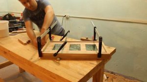 Делаю столик из эпоксидной смолы с подсветкой светодиодами