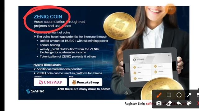 ZENIQ COIN (New COIN in the market) Register link: safir.com/ref/yrz36w5wzm смотреть онлайн