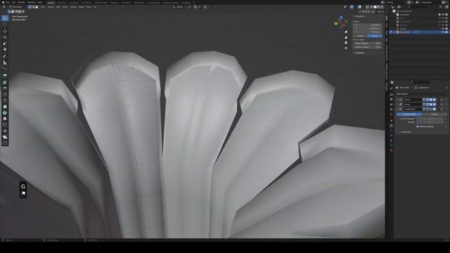 ч. 8 «Моделирование Египетской колонны в Blender3D» смотреть онлайн