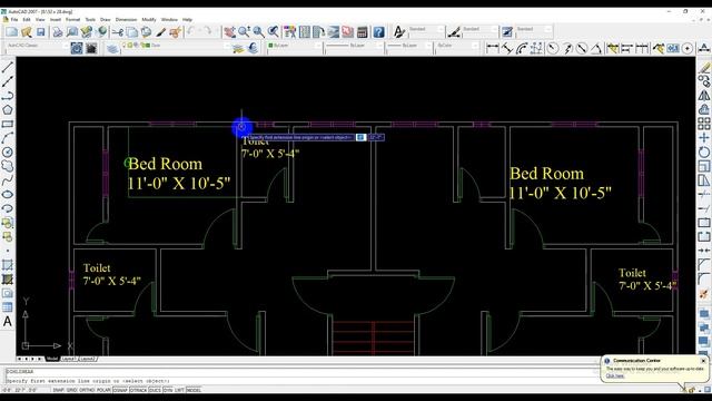 AutoCad Floor Plan 52' X 28' | Bangla Tutorial | M Engineering Designer | Part:05 смотреть онлайн