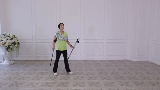 Скандинавская ходьба с палками смотреть онлайн