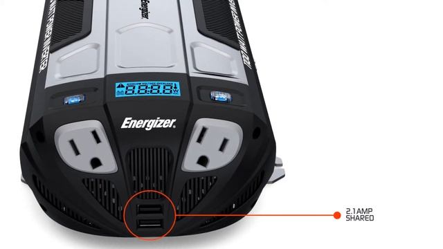 ENERGIZER - EN1100 POWER INVERTER 1100W DC TO AC