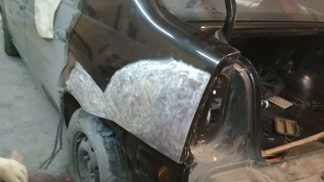 Рено Логан. Споттерим, шпаклюем,грунтуем смотреть онлайн