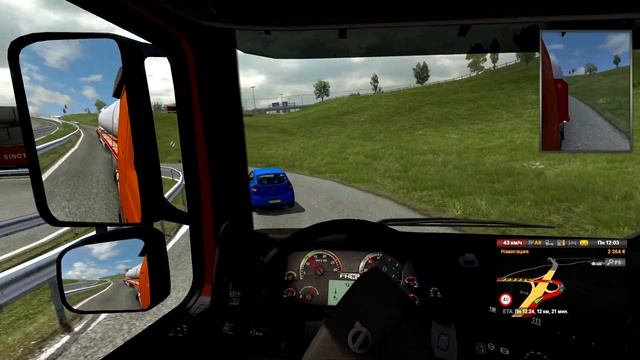 Euro Truck Simulator 2. Дневник Дальнобойщика 1: Первый рейс! [Прохождение] смотреть онлайн