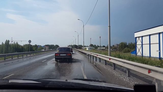 После урагана в городе Оби. 19.06.2017 г. смотреть онлайн