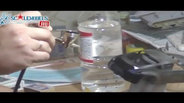 ScaleModels.ru Video #4 - Покраска кузова модели автомобиля  - 2