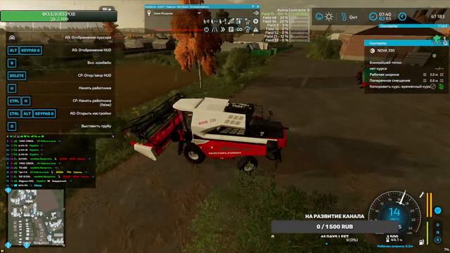 Farming simulator 22. Село Ягодное. Контракт на свеклу... Собираем деньги на новую технику. смотреть онлайн