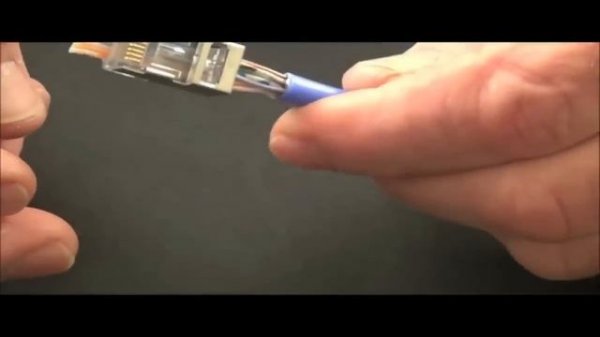 Tutorial: CAT 5e & CAT 6 Connectors - EZ RJ45 Shielded - Internal & External Ground