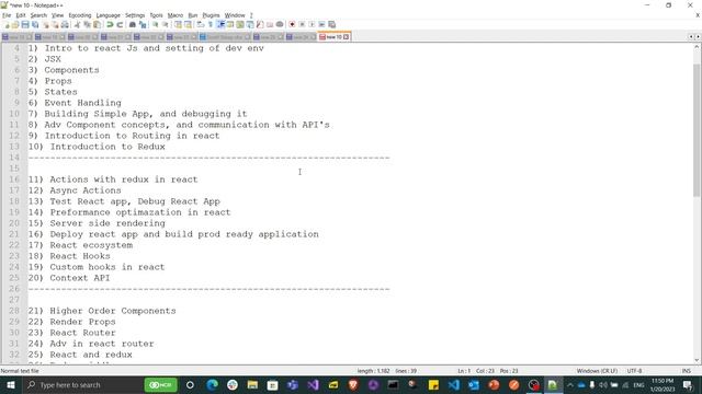 Learn React Js in 2023 || 30 - Day Plan || Beginner To Advanced || Complete Practical смотреть онлайн
