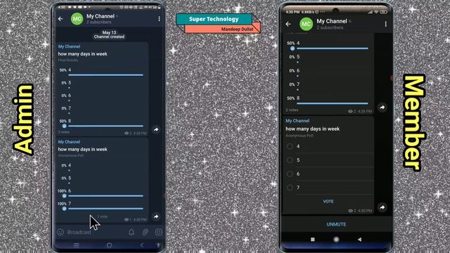 How to Create Quiz Poll on Telegram in Hindi || View Result смотреть онлайн