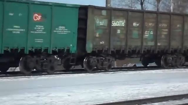 Электровоз ВЛ80С-2504 с грузовым поездом смотреть онлайн