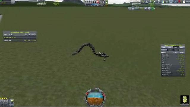 UDAFF. KSP 1.0.4 Kerbal Space Program snake-rover... :) смотреть онлайн