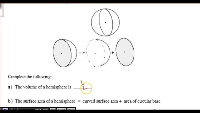 12.8 and 12.9 Surface Area and Volume: Cones, Pyramids, Spheres смотреть онлайн