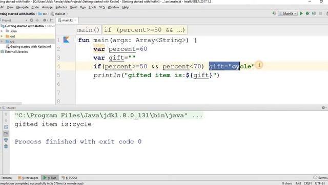 kotlin tutorial in hindi lec 12 (if else in kotlin in hindi) смотреть онлайн