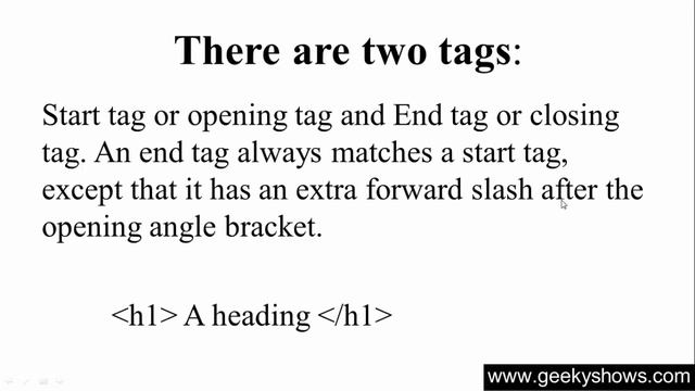 2. Tags and Element in HTML (Hindi) смотреть онлайн