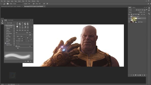 How to Create DUST EFFECT From INFINITY WAR - Photoshop Disintegration Effect Tutorial смотреть онлайн