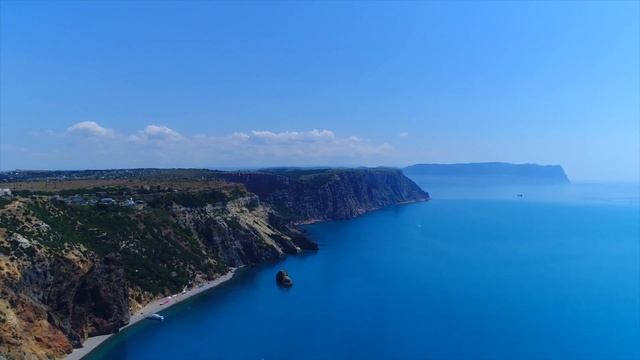 ОТДЫХ В КРЫМУ. МЫС ФИОЛЕНТ с высоты птичьего полета! Самое красивое место в Крыму! VLOG #9 смотреть онлайн