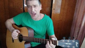 Ноль - Человек и кошка - кавер на гитаре