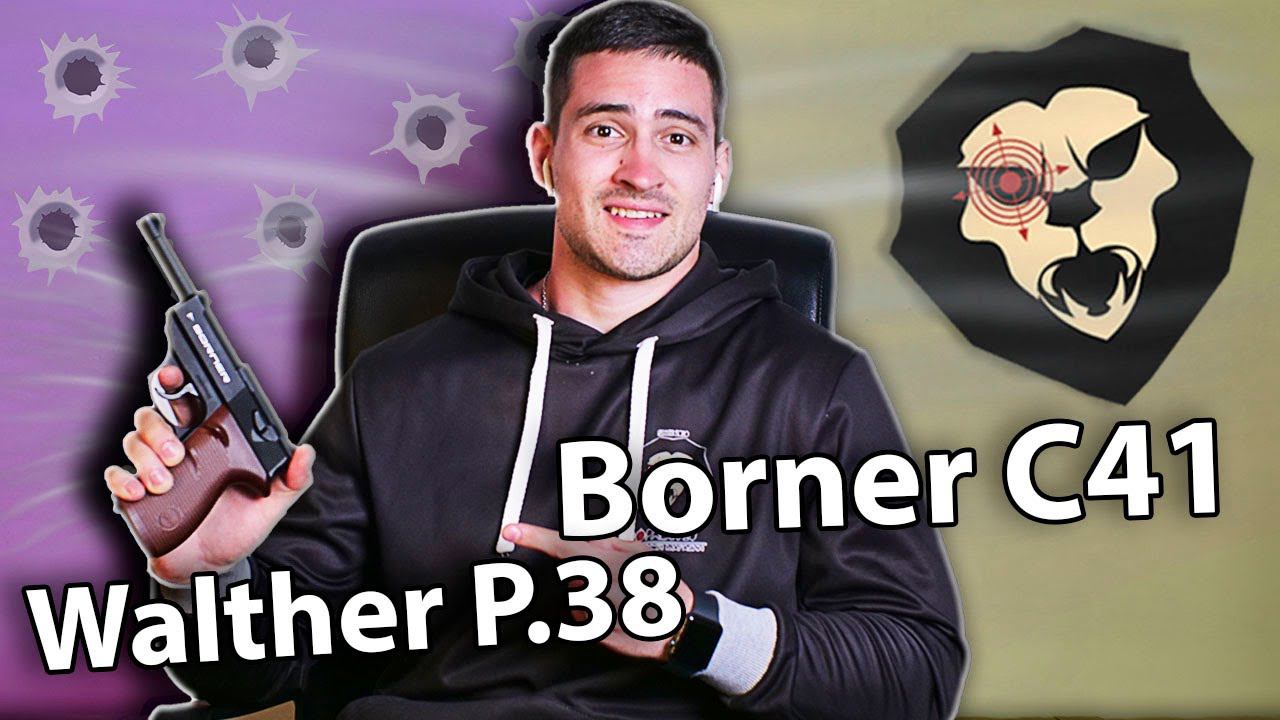 Borner C41 (Walther P38) видео обзор