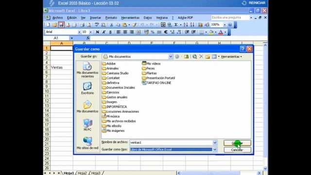 Curso básico Microsoft Excel 2003 - #1 смотреть онлайн