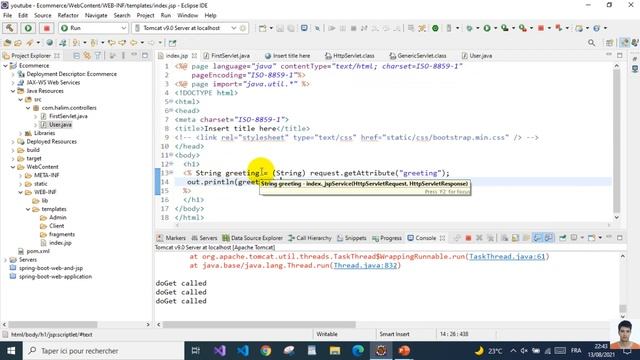 Java EE Web Application :العربية - الدارجة : EL (Expression Language) смотреть онлайн
