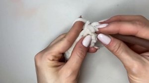 Простая подушка крючком/ подушка из плюшевой пряжи