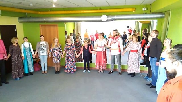 Сказочная Вечерка. Хоровод Ладование земли смотреть онлайн