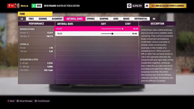 Pagani Huayra Forza Edition Tune | Forza Horizon 5 | Tune Guide смотреть онлайн