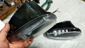 Светодиодные противотуманки с линзами на Ланос. Сравнение 4-х линзовых Lavita с 5-ти линзовыми MRT