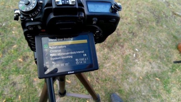 Как снимать таймлапс на примере NIkon d750 и Nikon d5200