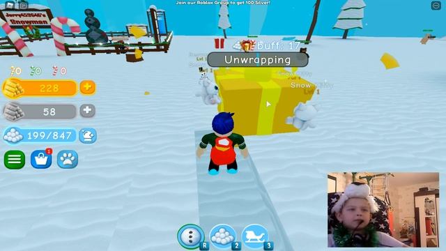 СИМУЛЯТОР СНЕГОВИКА!/ПОЗДРАВЛЯЮ ВСЕХ С НОВЫМ ГОДОМ! /РОБЛОКС смотреть онлайн