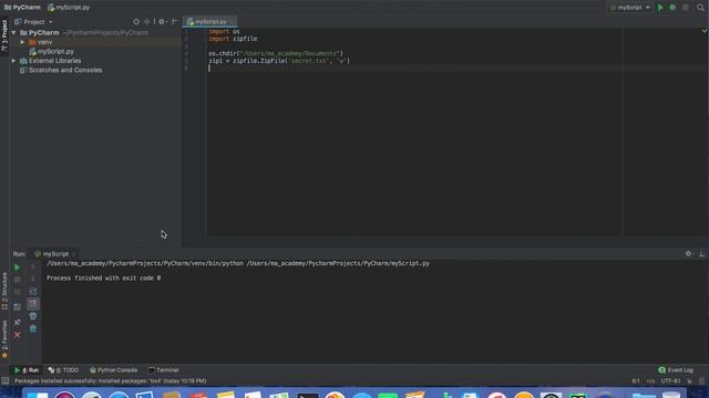 Create and Add Files to a Zip File - Python Recipe смотреть онлайн