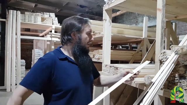 Азбука-Леса Обзор плинтуса из осины. Галтель из осины. смотреть онлайн