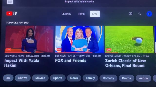 Basic YouTube TV guide смотреть онлайн