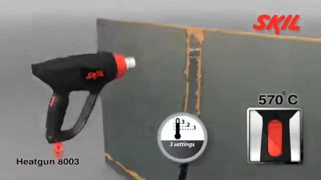 Фен строительный Skil 8003 LA смотреть онлайн