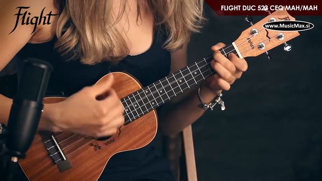 Flight DUC 523 MAH/MAH Concerto ukulele смотреть онлайн