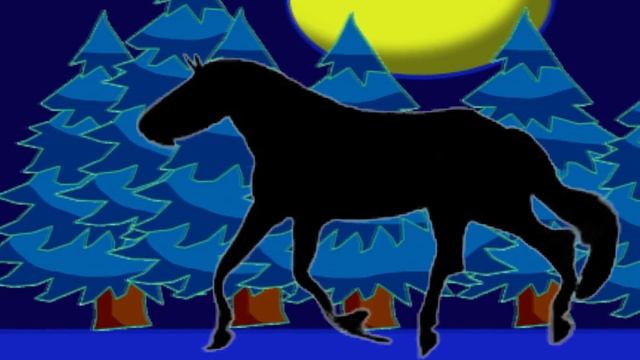 Лошадь. Набросок . смотреть онлайн