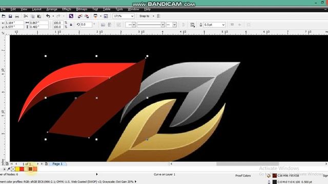 Best 3D Logo Design | CorelDRAW Tutorials смотреть онлайн