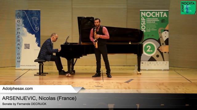 Sonate By Fernande DECRUCK - Nicolas ARSENIJEVIC (France)