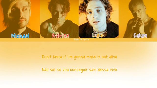 Teeth - 5 Seconds Of Summer - Color Coded Lyrics/Legendado PT-BR смотреть онлайн