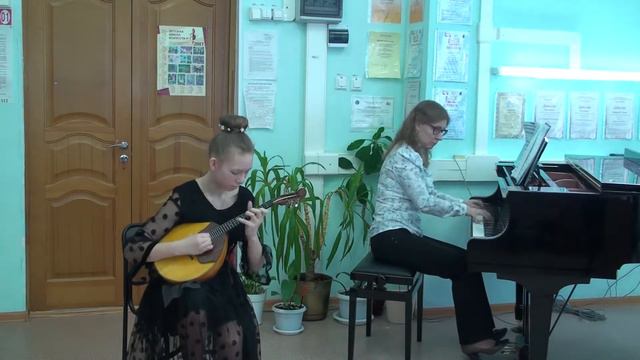Куст Галя ДОМРА, Сургут. Чимароза Соната . Чиполони Венецианская баркарола смотреть онлайн